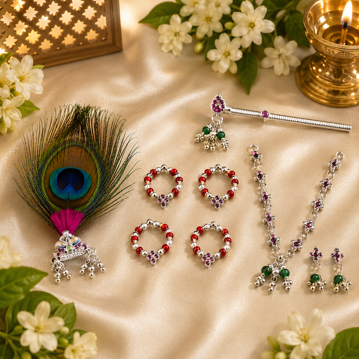 Laddu Gopal Ji Shringar Set